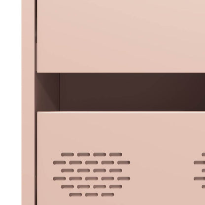 vidaXL Highboard Pink 68x39x101,5 cm Steel