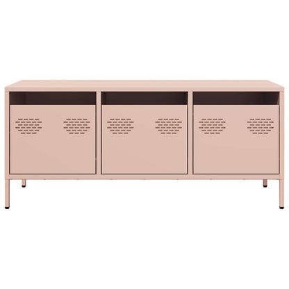 vidaXL TV Cabinet Pink 101.5x39x43.5 cm Cold-rolled Steel