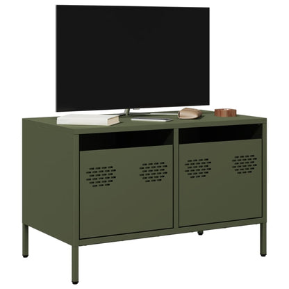 vidaXL TV Cabinet Olive Green 68x39x43,5 cm Cold-rolled Steel