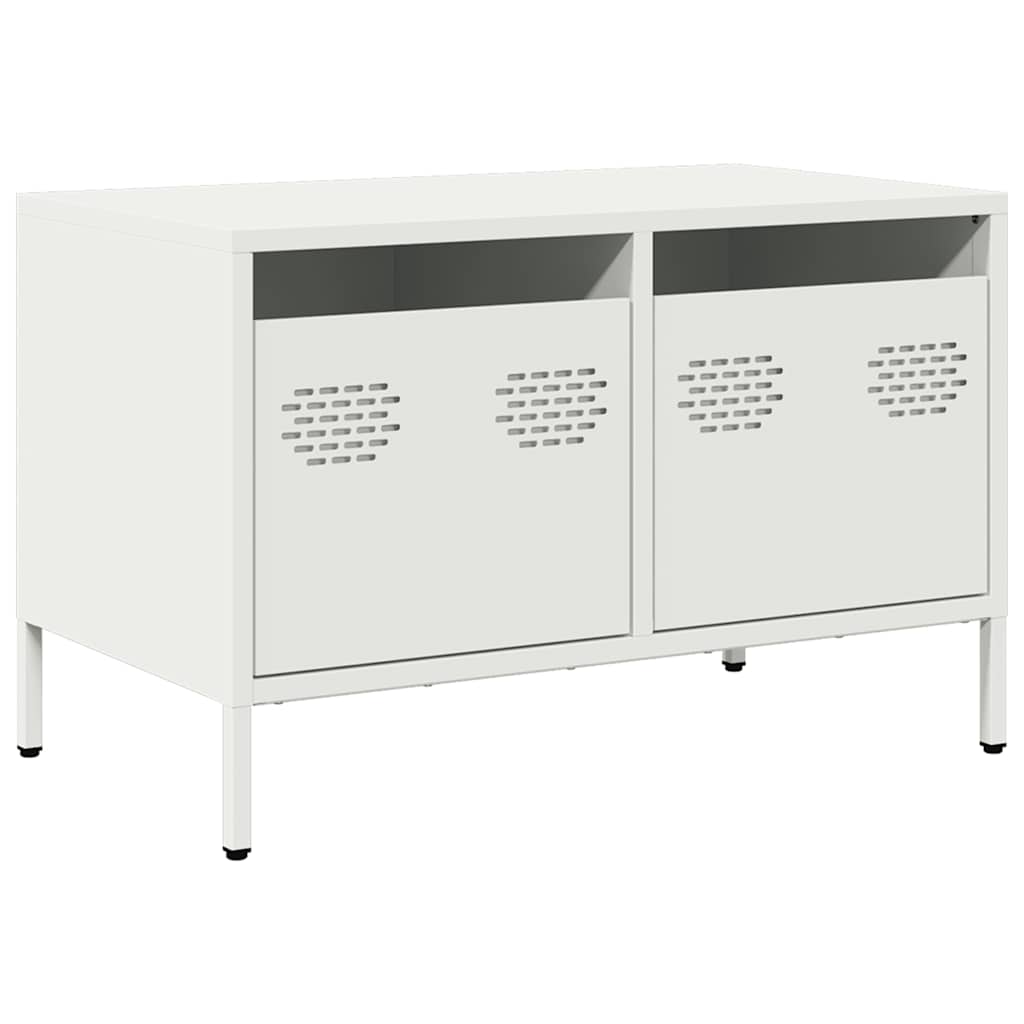 vidaXL TV Cabinet White 68x39x43,5 cm Cold-rolled Steel