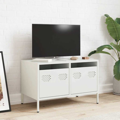 vidaXL TV Cabinet White 68x39x43,5 cm Cold-rolled Steel