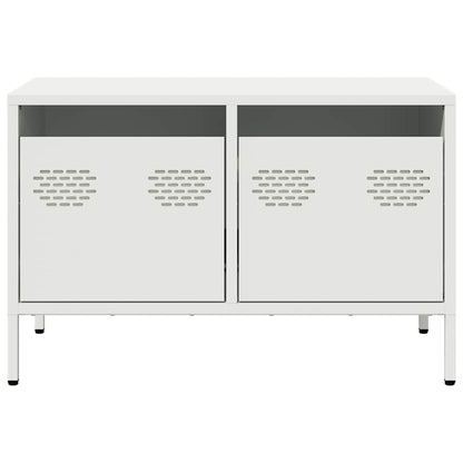 vidaXL TV Cabinet White 68x39x43.5 cm Cold-rolled Steel