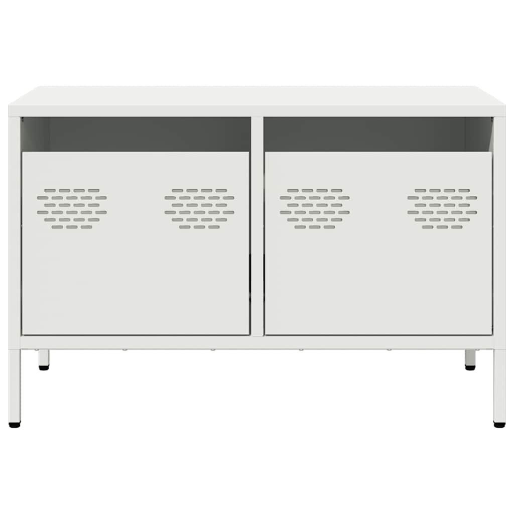 vidaXL TV Cabinet White 68x39x43,5 cm Cold-rolled Steel