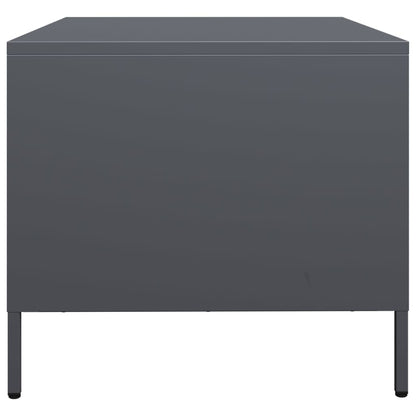 vidaXL TV Cabinet Anthracite 68x50x43.5 cm Cold-rolled Steel