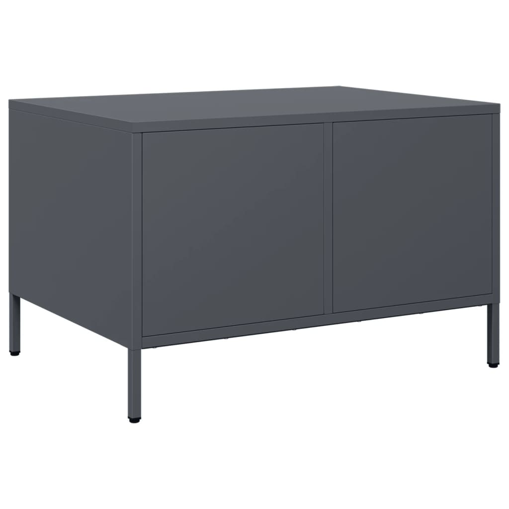vidaXL TV Cabinet Anthracite 68x50x43.5 cm Cold-rolled Steel