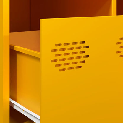 vidaXL TV Cabinet Mustard Yellow 68x50x43.5 cm Cold-rolled Steel