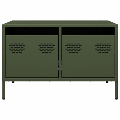 vidaXL TV Cabinet Olive Green 68x50x43.5 cm Cold-rolled Steel