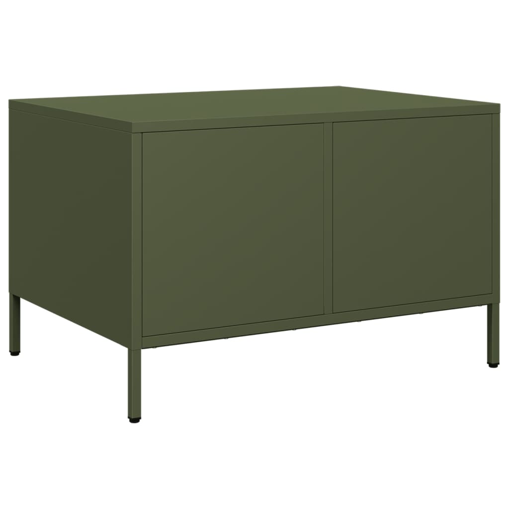 vidaXL TV Cabinet Olive Green 68x50x43.5 cm Cold-rolled Steel