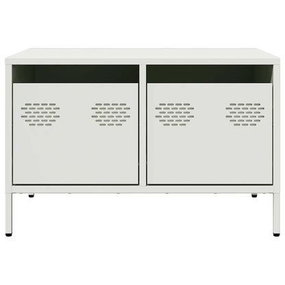 vidaXL TV Cabinet White 68x50x43.5 cm Cold-rolled Steel