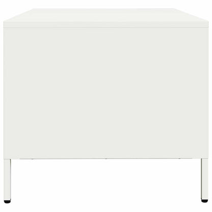 vidaXL TV Cabinet White 68x50x43.5 cm Cold-rolled Steel