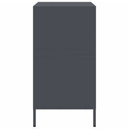 vidaXL Sideboard Anthracite 68x39x73,5 cm Cold-rolled Steel