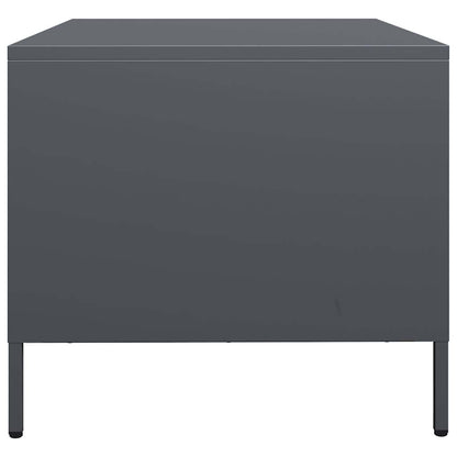vidaXL Coffee Table Anthracite 101.5x50x43.5 cm Cold-rolled Steel
