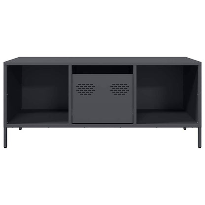 vidaXL Coffee Table Anthracite 101.5x50x43.5 cm Cold-rolled Steel