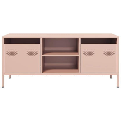 vidaXL TV Cabinet Pink 101.5x39x43.5 cm Cold-rolled Steel
