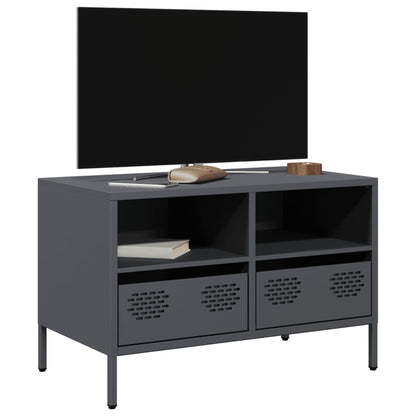 vidaXL TV Cabinet Anthracite 68x39x43,5 cm Cold-rolled Steel