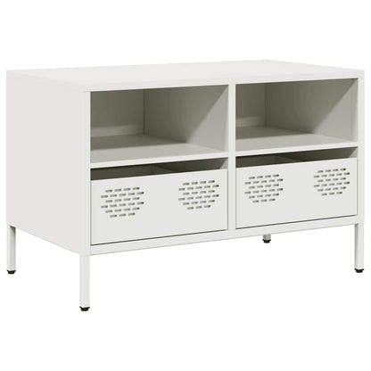 vidaXL TV Cabinet White 68x39x43.5 cm Cold-rolled Steel