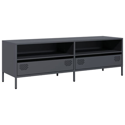 vidaXL TV Cabinet Anthracite 135x39x43,5 cm Cold-rolled Steel
