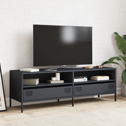 vidaXL TV Cabinet Anthracite 135x39x43.5 cm Cold-rolled Steel