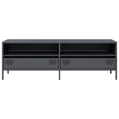 vidaXL TV Cabinet Anthracite 135x39x43.5 cm Cold-rolled Steel