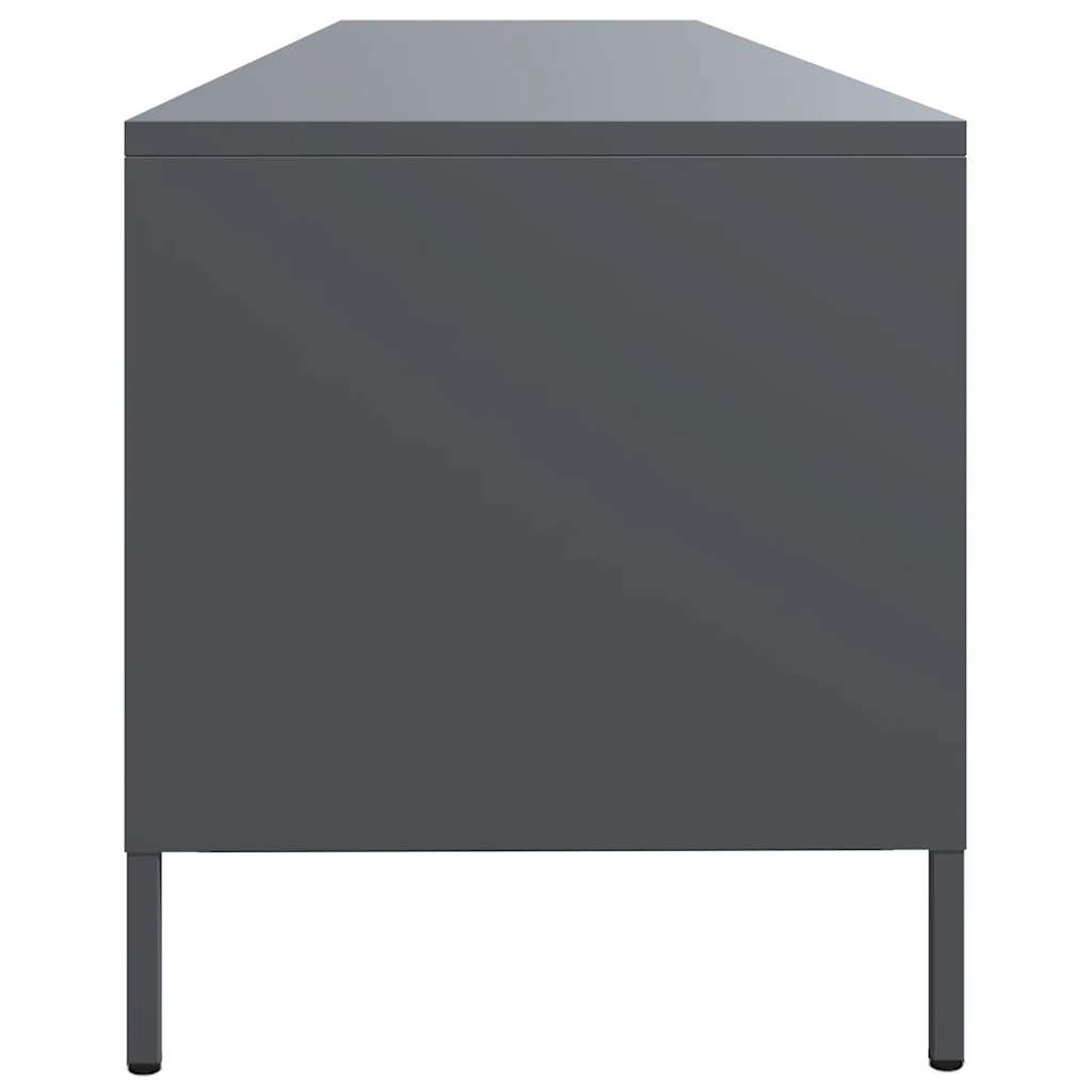 vidaXL TV Cabinet Anthracite 202x39x43,5 cm Cold-rolled Steel