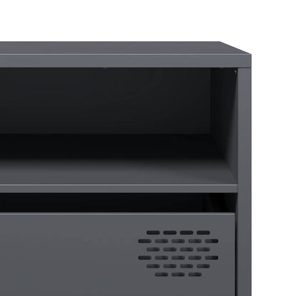 vidaXL TV Cabinet Anthracite 202x39x43.5 cm Cold-rolled Steel