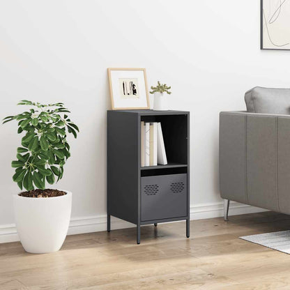 vidaXL Sideboard Anthracite 35x39x73,5 cm Cold-rolled Steel