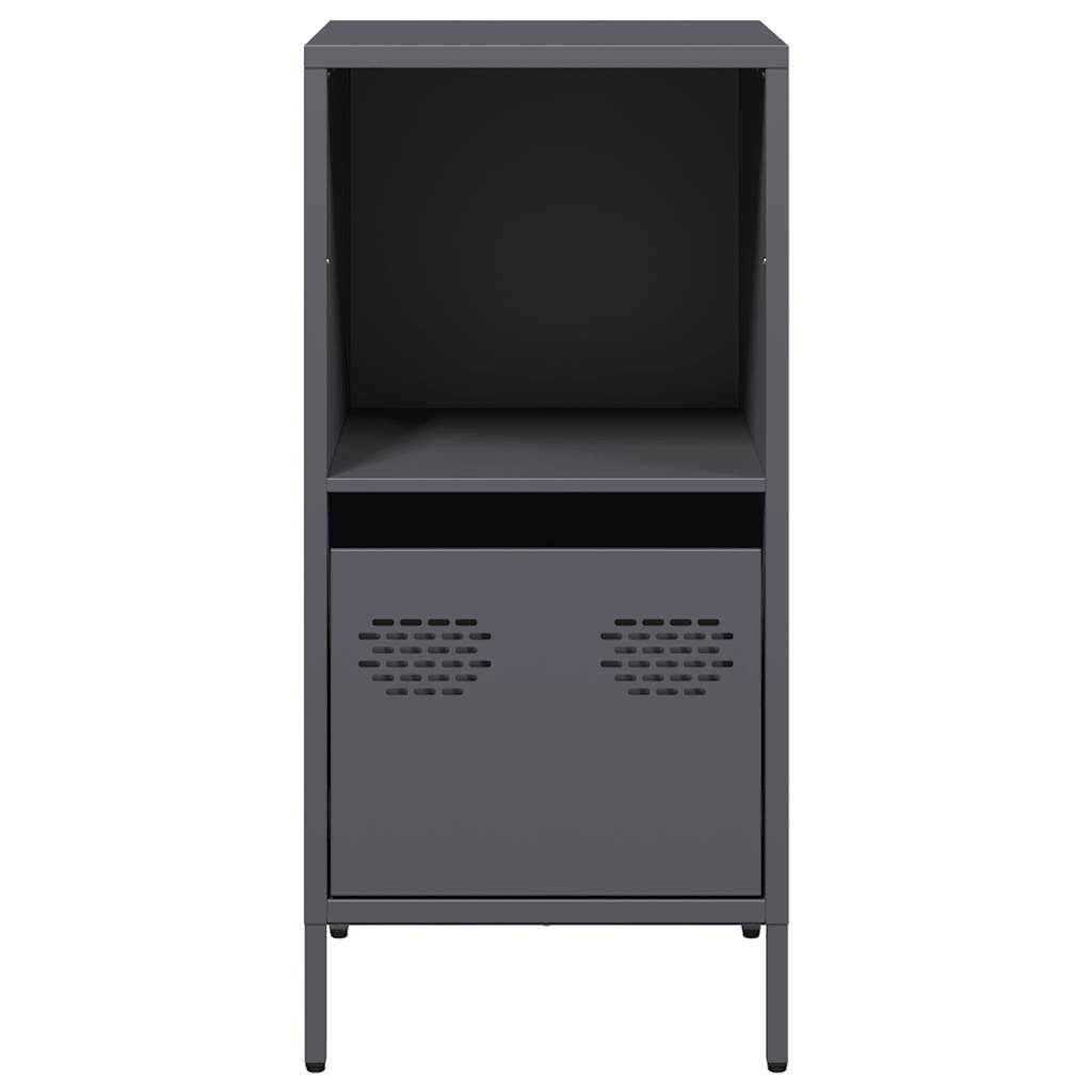vidaXL Sideboard Anthracite 35x39x73,5 cm Cold-rolled Steel