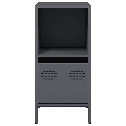 vidaXL Sideboard Anthracite 35x39x73,5 cm Cold-rolled Steel