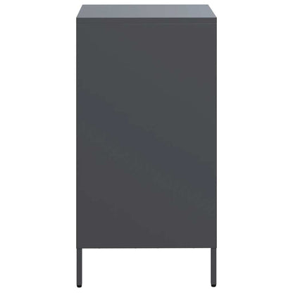 vidaXL Sideboard Anthracite 35x39x73,5 cm Cold-rolled Steel
