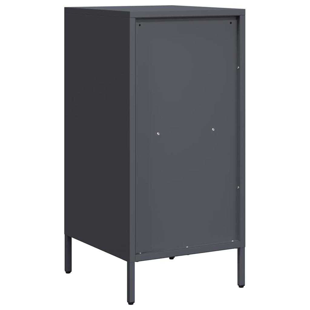vidaXL Sideboard Anthracite 35x39x73,5 cm Cold-rolled Steel