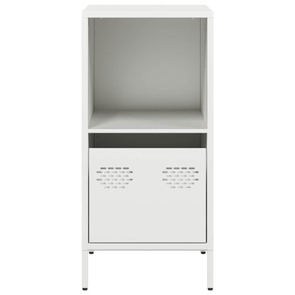vidaXL Sideboard White 35x39x73.5 cm Cold-rolled Steel