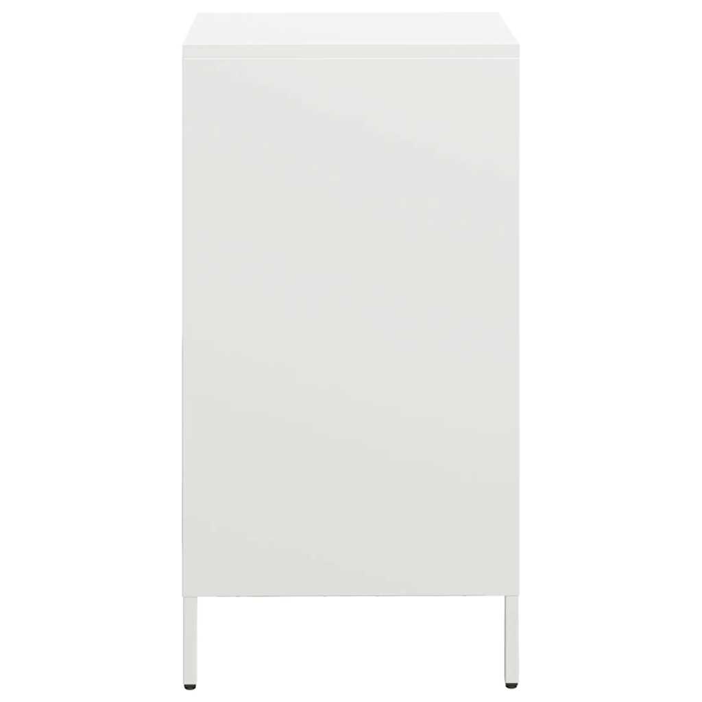 vidaXL Sideboard White 35x39x73.5 cm Cold-rolled Steel