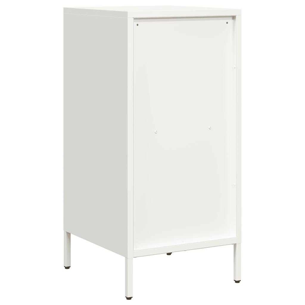 vidaXL Sideboard White 35x39x73,5 cm Cold-rolled Steel