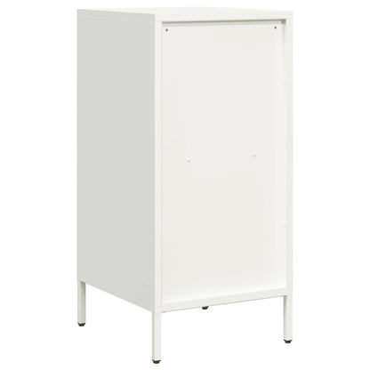 vidaXL Sideboard White 35x39x73,5 cm Cold-rolled Steel