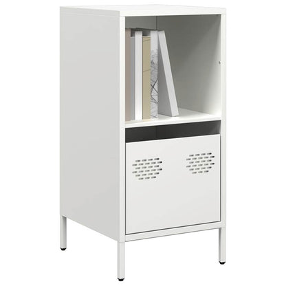 vidaXL Sideboard White 35x39x73,5 cm Cold-rolled Steel