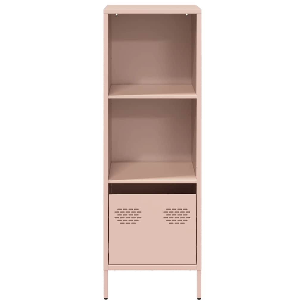vidaXL Highboard Pink 35x39x103,5 cm Steel