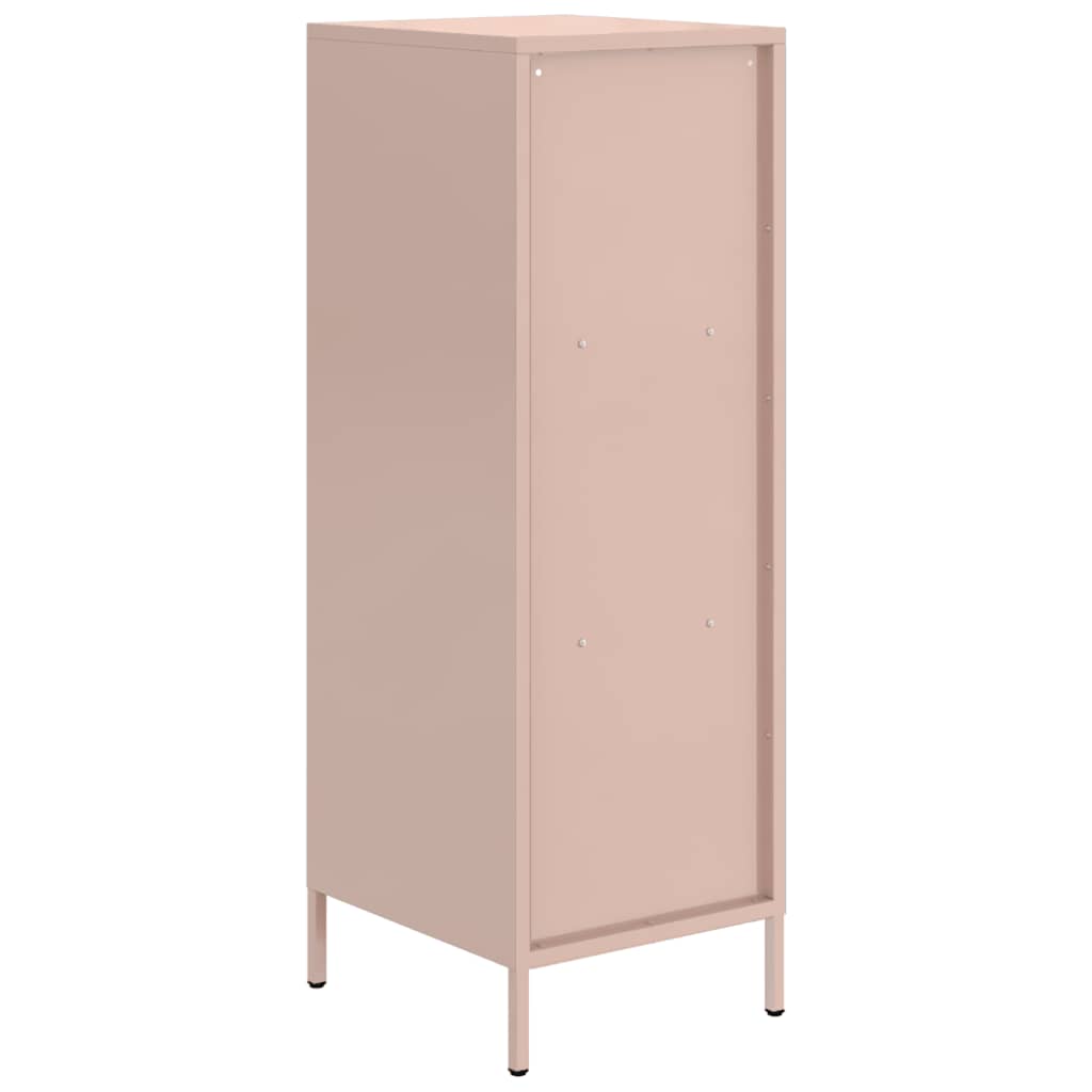 vidaXL Highboard Pink 35x39x103,5 cm Steel