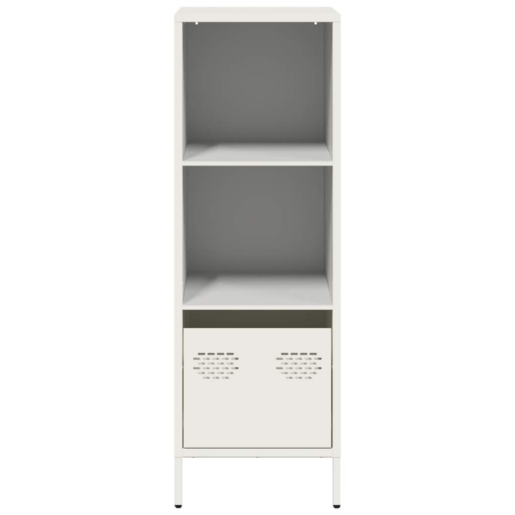 vidaXL Highboard White 35x39x103,5 cm Steel