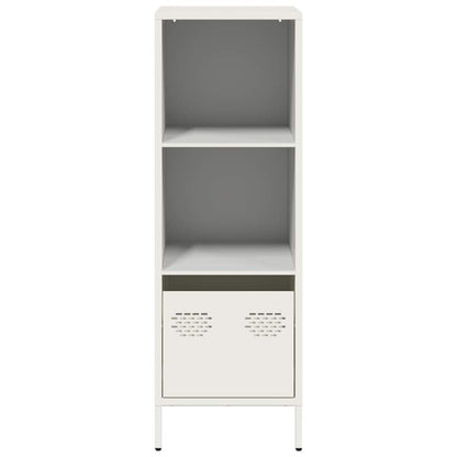 vidaXL Highboard White 35x39x103,5 cm Steel