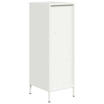 vidaXL Highboard White 35x39x103,5 cm Steel