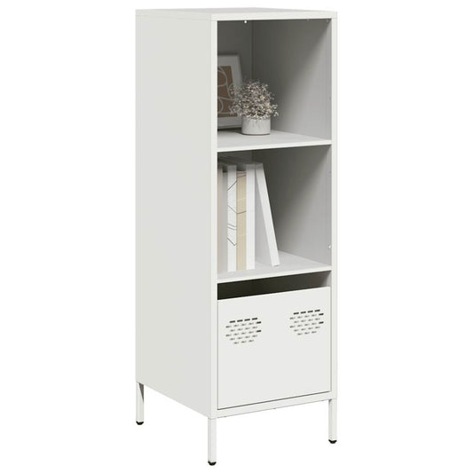 vidaXL Highboard White 35x39x103,5 cm Steel