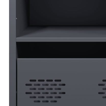 vidaXL Highboard Anthracite 68x39x103,5 cm Steel