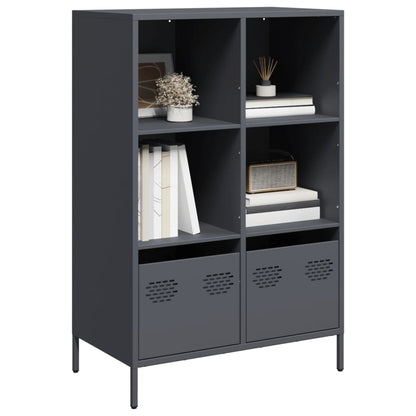 vidaXL Highboard Anthracite 68x39x103,5 cm Steel