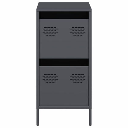 vidaXL Sideboard Anthracite 35x39x73,5 cm Cold-rolled Steel