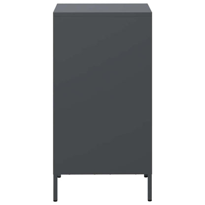 vidaXL Sideboard Anthracite 35x39x73,5 cm Cold-rolled Steel