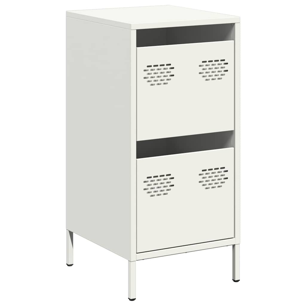 vidaXL Sideboard White 35x39x73,5 cm Cold-rolled Steel