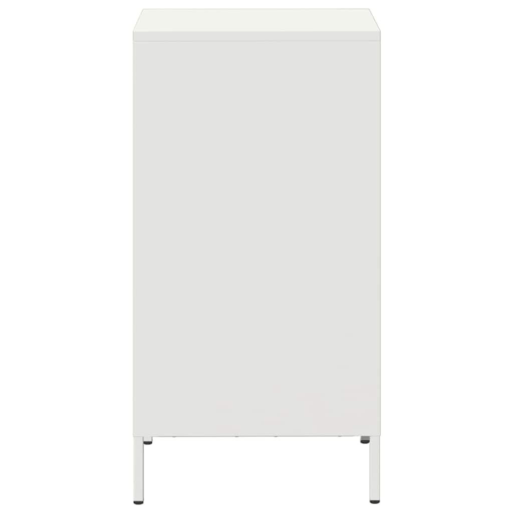 vidaXL Sideboard White 35x39x73,5 cm Cold-rolled Steel