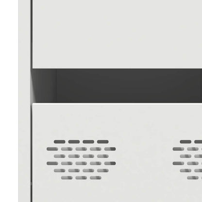 vidaXL Sideboard White 35x39x73,5 cm Cold-rolled Steel