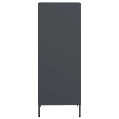vidaXL Highboard Anthracite 39x35x103,5 cm Steel