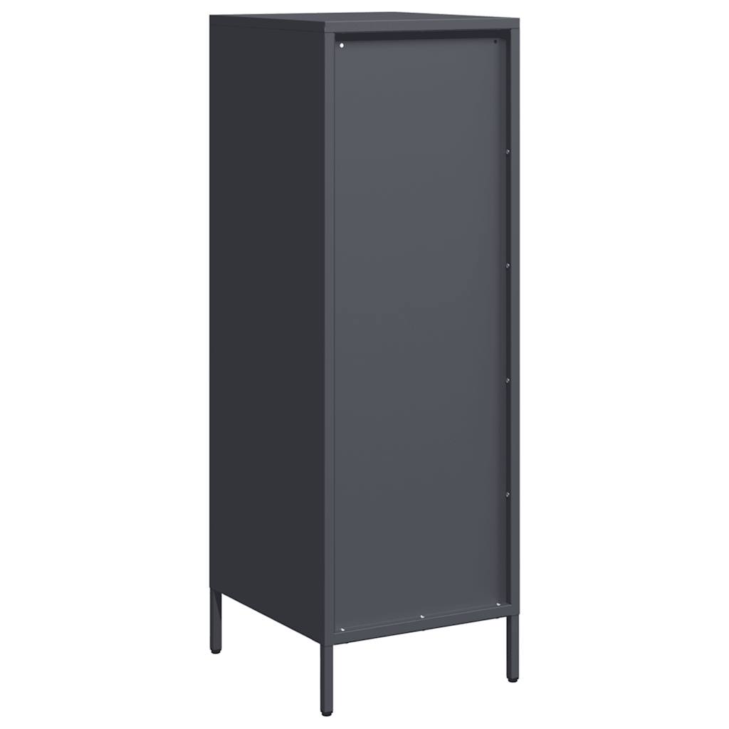 vidaXL Highboard Anthracite 39x35x103,5 cm Steel